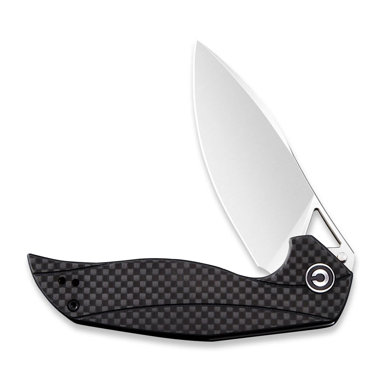 CIVIVI Anthropos Flipper Knife G10 & Carbon Fiber Handle (3.25" D2 Blade) C903C - Image 4