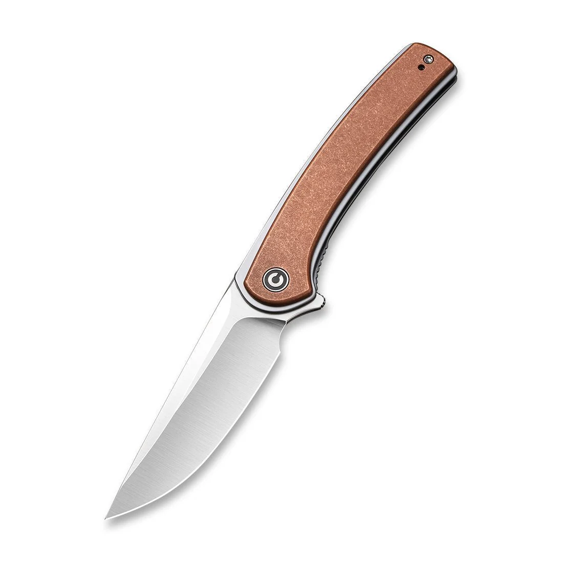 CIVIVI Asticus Flipper Knife Copper Handle (3.80" D2 Blade) C2002F - Image 3