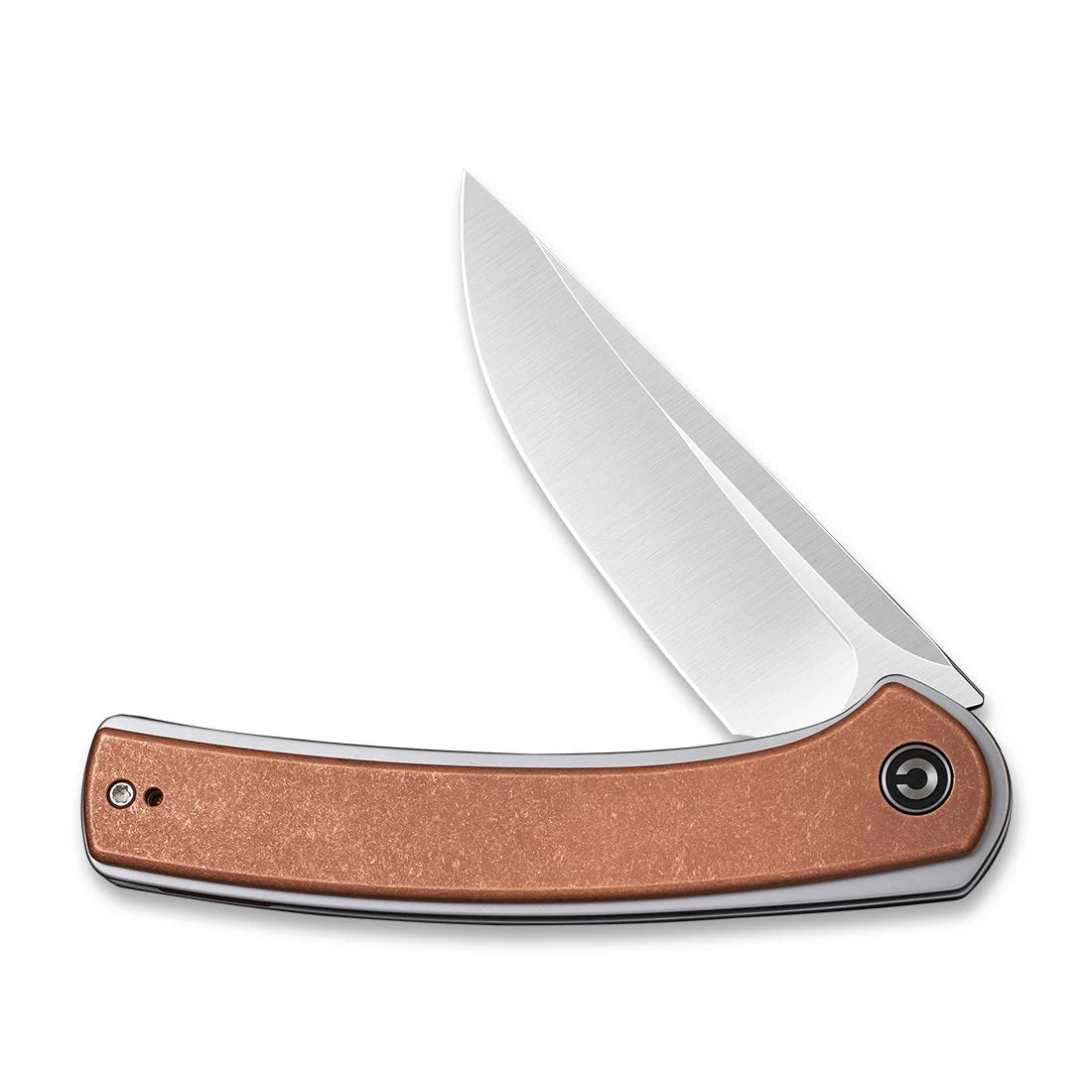 CIVIVI Asticus Flipper Knife Copper Handle (3.80" D2 Blade) C2002F - Image 4