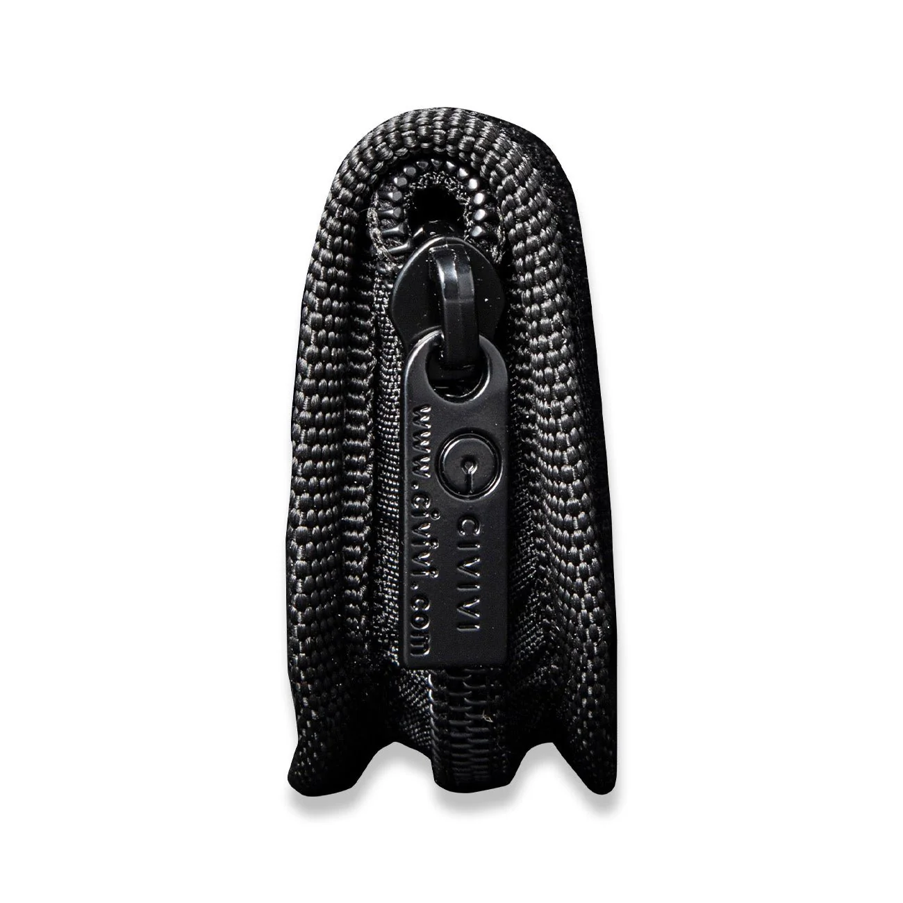 CIVIVI Black Nylon Knife Zippered Pouch With Polishing Cloth And Stickers C-01 - Image 4