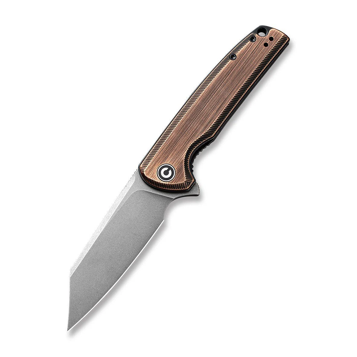 CIVIVI Brigand Flipper Knife Copper Handle (3.46" 154CM Blade) C909D - Image 3