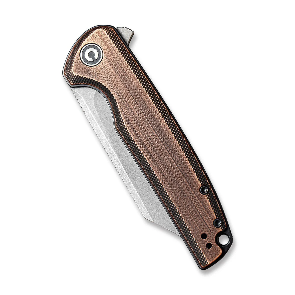 CIVIVI Brigand Flipper Knife Copper Handle (3.46" 154CM Blade) C909D - Image 5