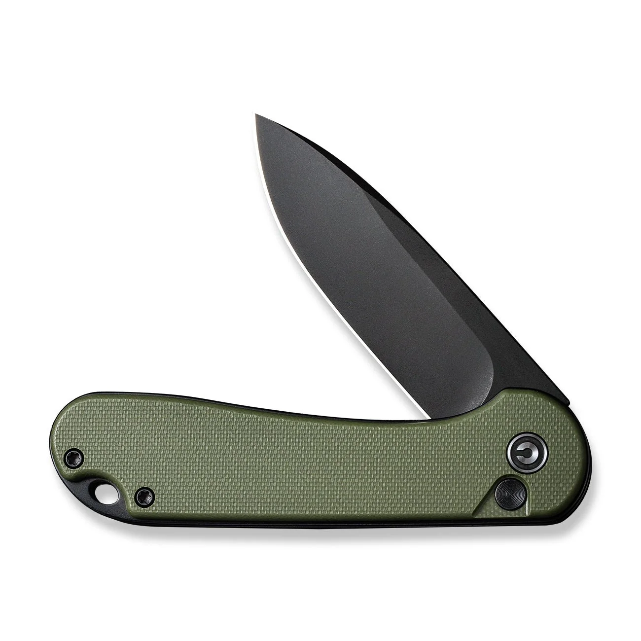 CIVIVI Button Lock Elementum II Flipper Knife G10 Handle (2.96" Nitro-V Blade) C18062P-3 - Image 11