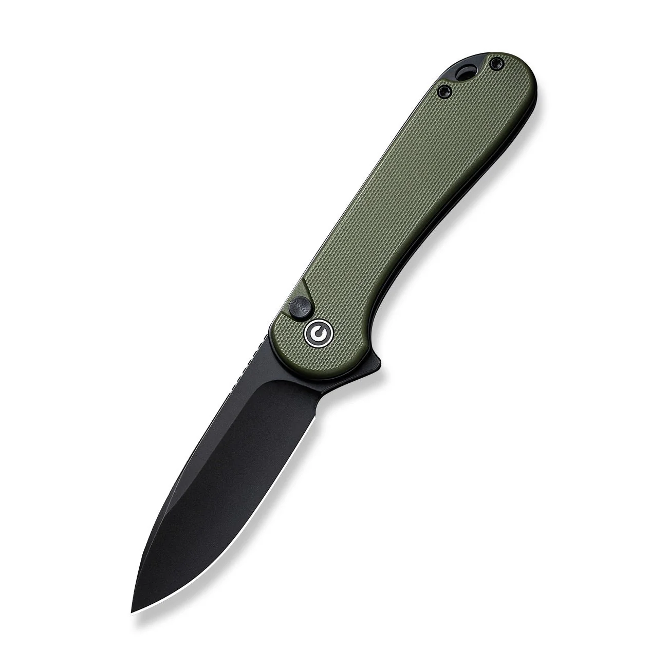 CIVIVI Button Lock Elementum II Flipper Knife G10 Handle (2.96" Nitro-V Blade) C18062P-3 - Image 9