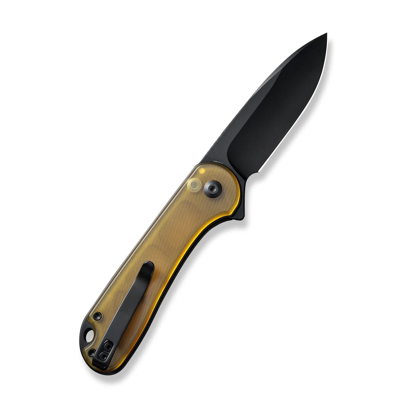 CIVIVI Button Lock Elementum II Flipper Knife Ultem Handle (2.96" Nitro-V Blade) C18062P-8 - Image 7
