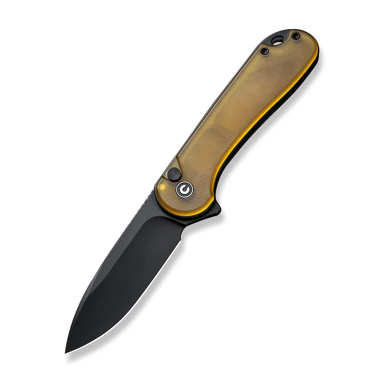 CIVIVI Button Lock Elementum II Flipper Knife Ultem Handle (2.96" Nitro-V Blade) C18062P-8 - Image 8