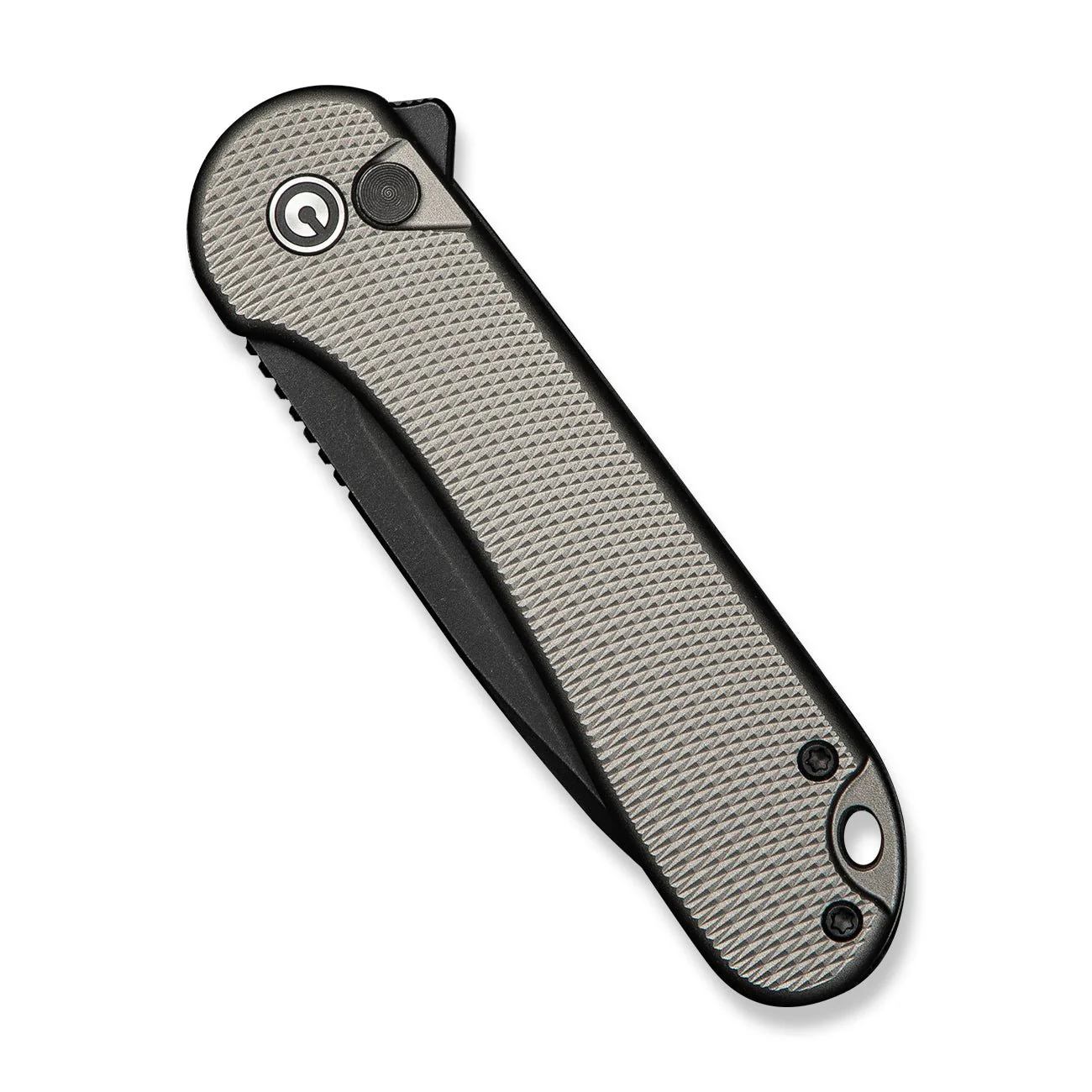 CIVIVI Button Lock Elementum II Flipper Knife Aluminum Handle (2.96" Nitro-V Blade) C18062PD-1 - Image 11