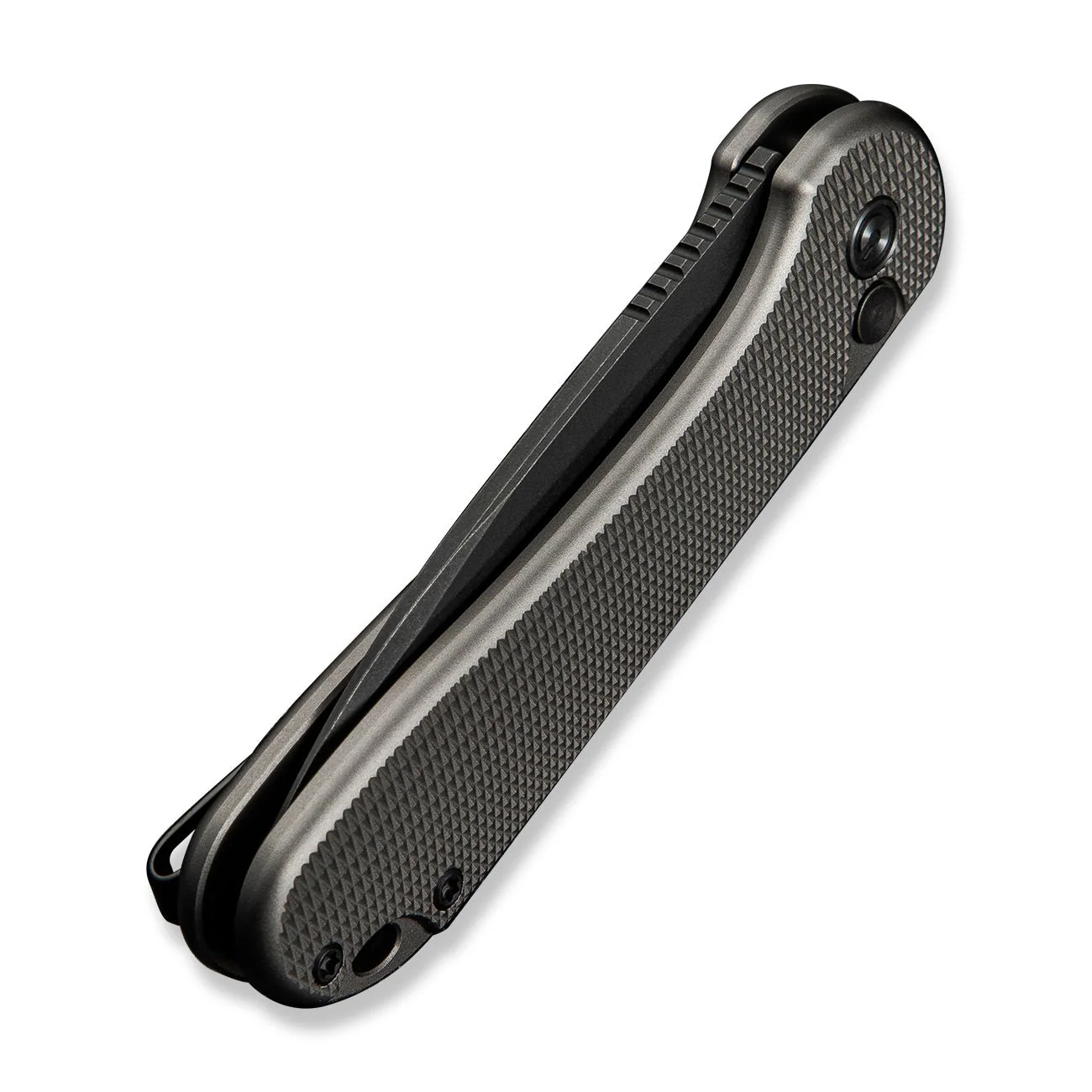 CIVIVI Button Lock Elementum II Flipper Knife Aluminum Handle (2.96" Nitro-V Blade) C18062PD-1 - Image 13