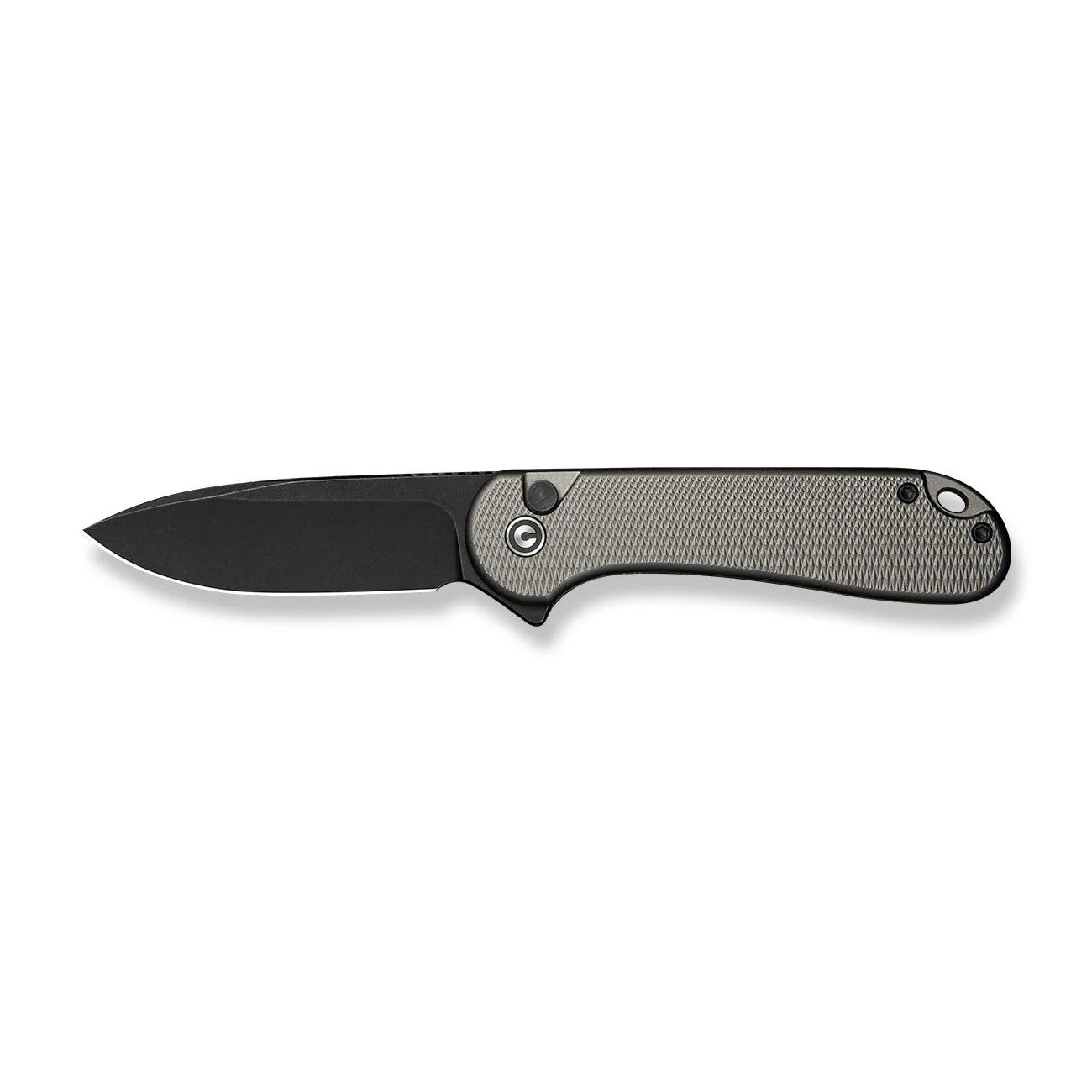 CIVIVI Button Lock Elementum II Flipper Knife Aluminum Handle (2.96" Nitro-V Blade) C18062PD-1 - Image 9