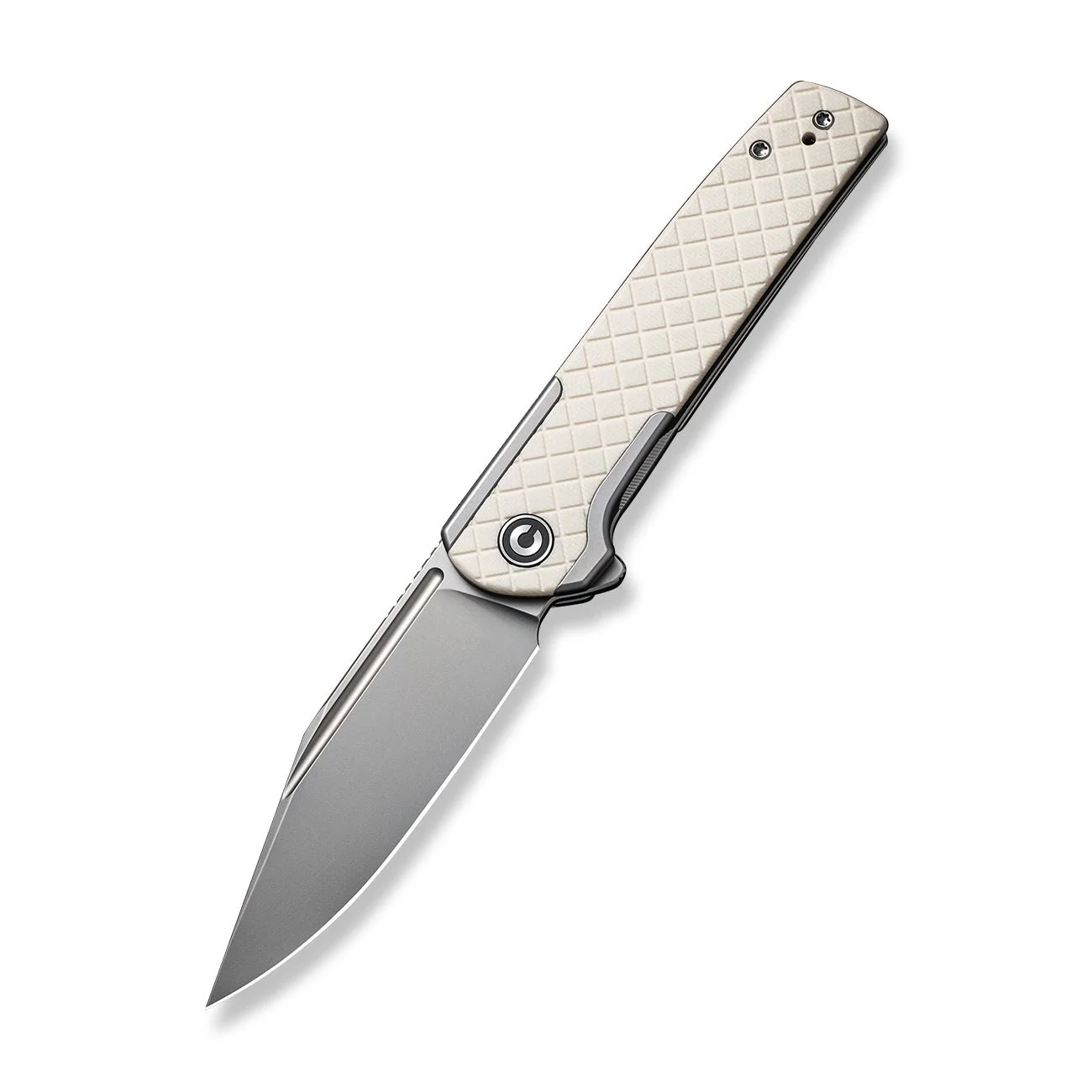 CIVIVI Cachet Flipper Knife Stainless Steel & G10 Handle (3.48" 14C28N Blade) C20041B-2 - Image 3