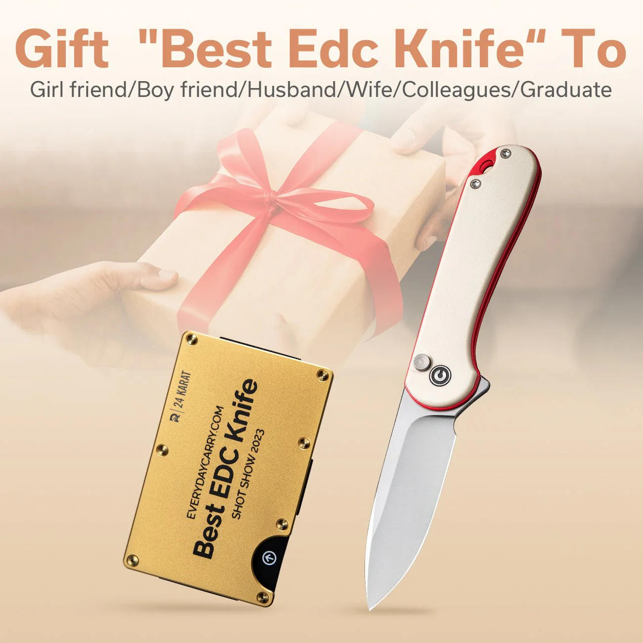 CIVIVI StellarQuill Pen & Button Lock Elementum II Flipper Knife Combo Gift Pack C23049 - Image 4