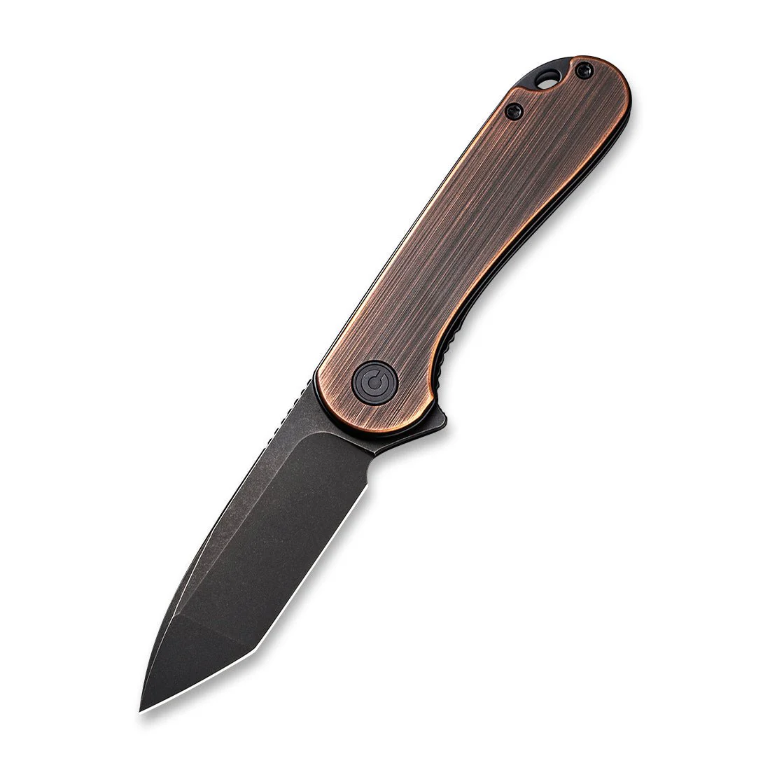 CIVIVI Elementum Flipper Knife Copper Handle (2.96" D2 Blade) C907T-B - Image 3