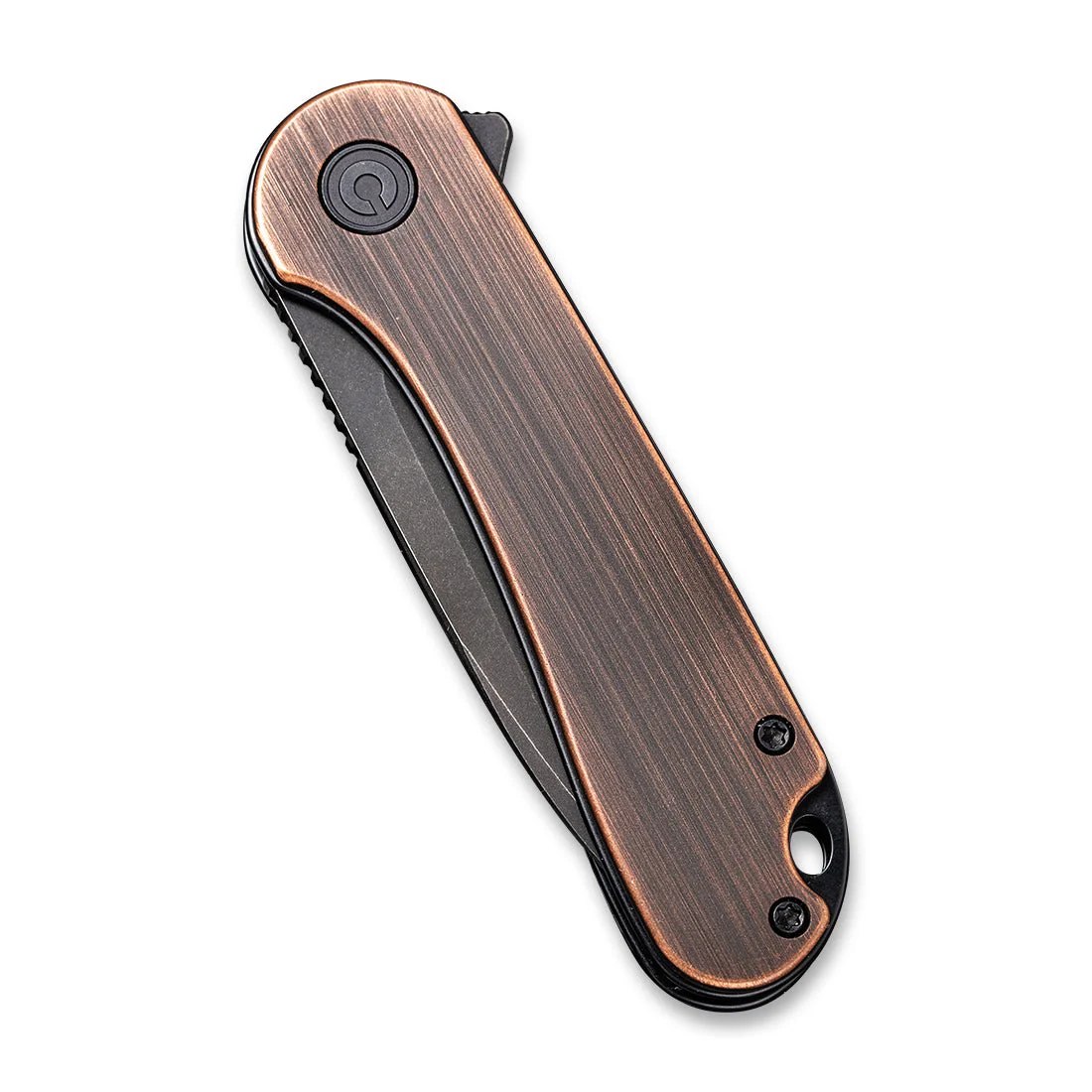 CIVIVI Elementum Flipper Knife Copper Handle (2.96" D2 Blade) C907T-B - Image 5