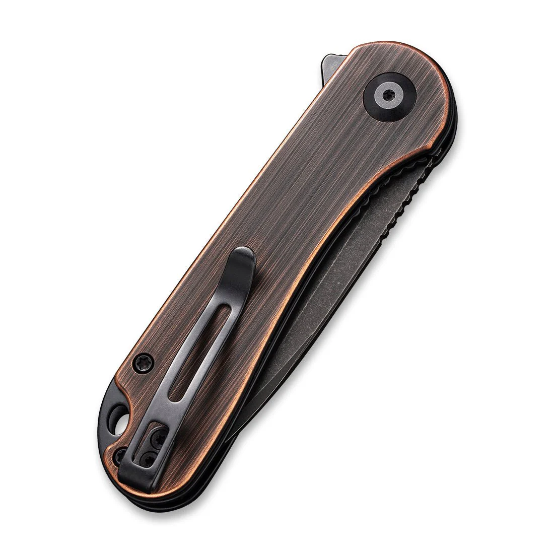 CIVIVI Elementum Flipper Knife Copper Handle (2.96" D2 Blade) C907T-B - Image 6