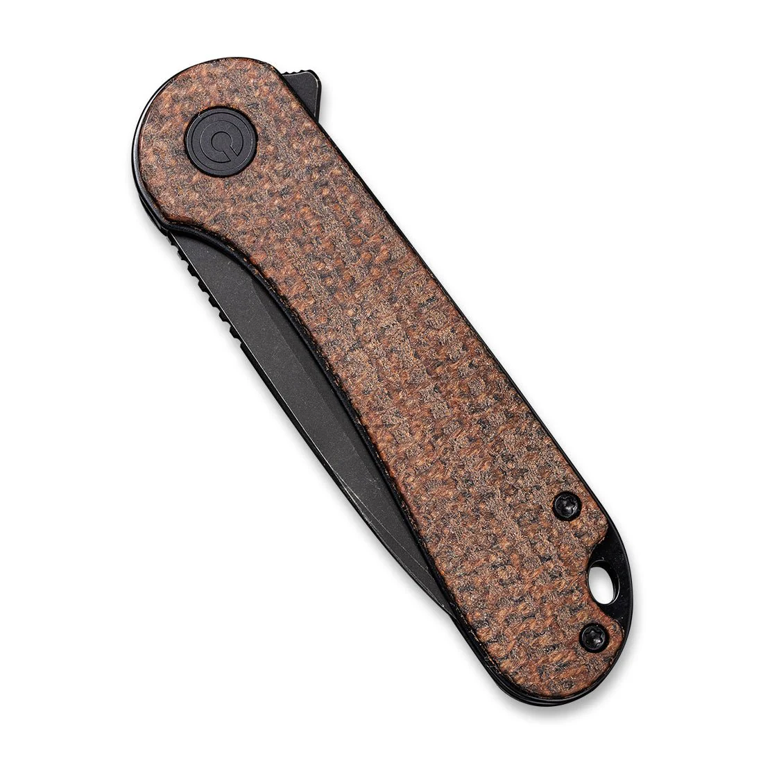 CIVIVI Elementum Flipper Knife Micarta Handle (2.96" D2 Blade) C907T-C - Image 5