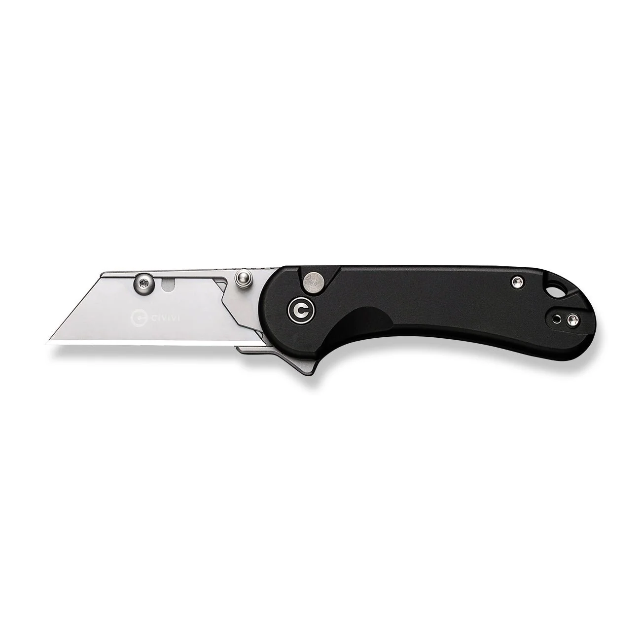 CIVIVI Elementum Utility Thumb Stud & Button Lock Knife Aluminum Handle (2.26" S/S Blade Holder & 6Cr13 Blade) C23039B-1 - Image 10
