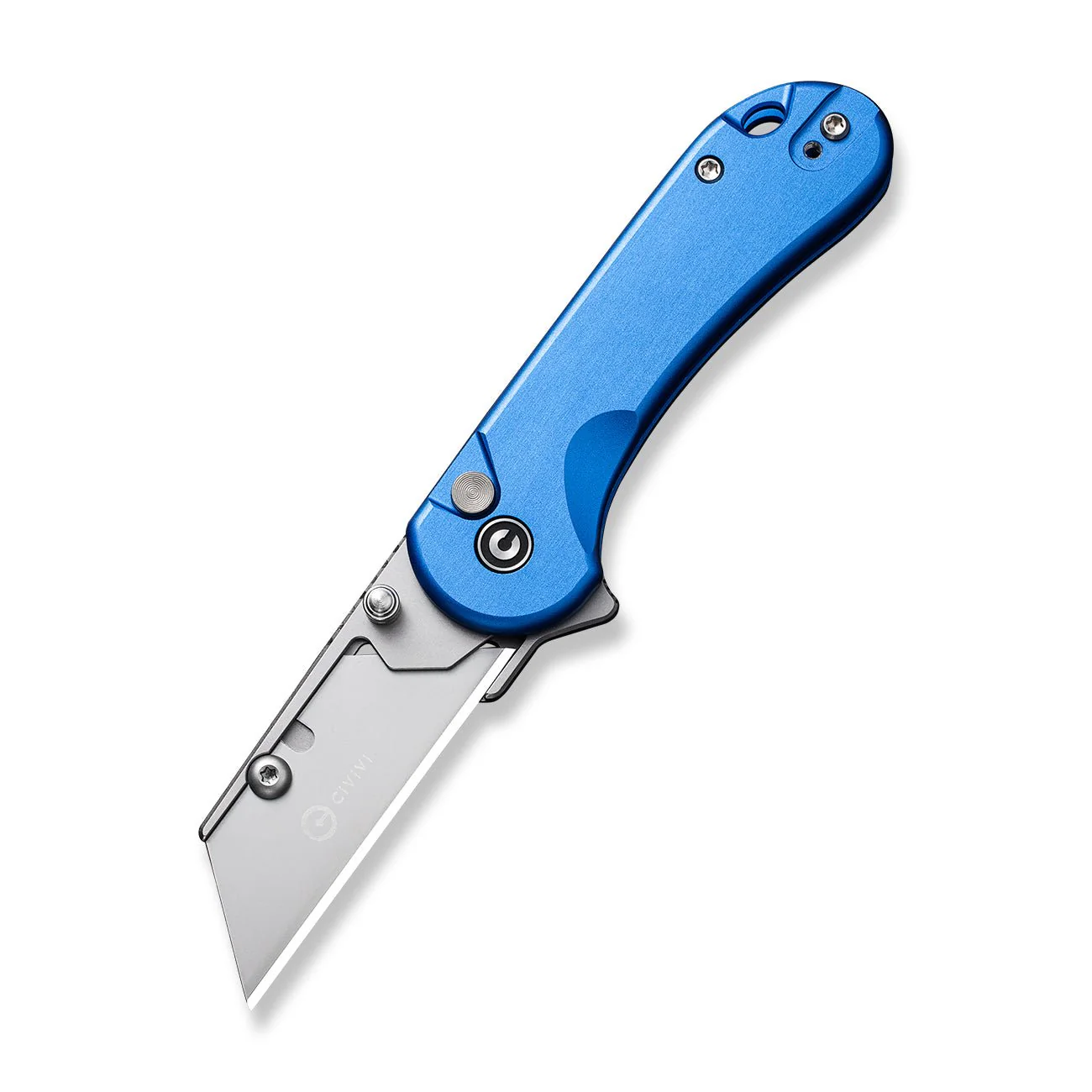 CIVIVI Elementum Utility Thumb Stud & Button Lock Knife Aluminum Handle (2.26" S/S Blade Holder & 6Cr13 Blade) C23039B-2 - Image 9