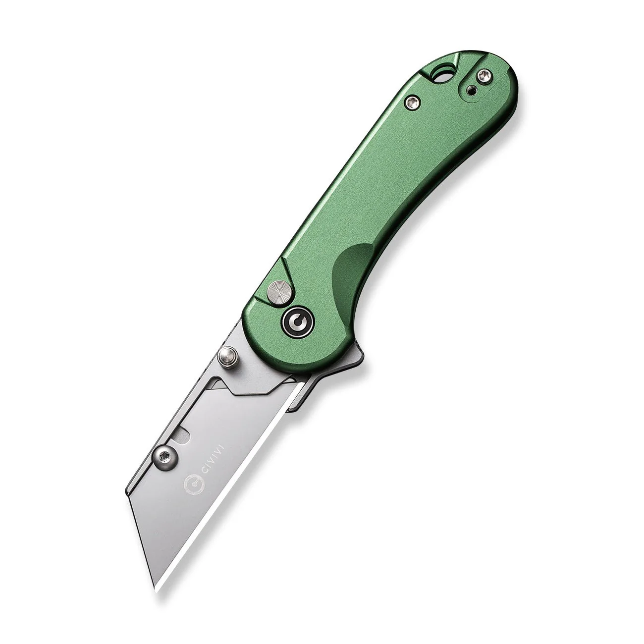 CIVIVI Elementum Utility Thumb Stud & Button Lock Knife Aluminum Handle (2.26" S/S Blade Holder & 6Cr13 Blade) C23039B-3 - Image 9