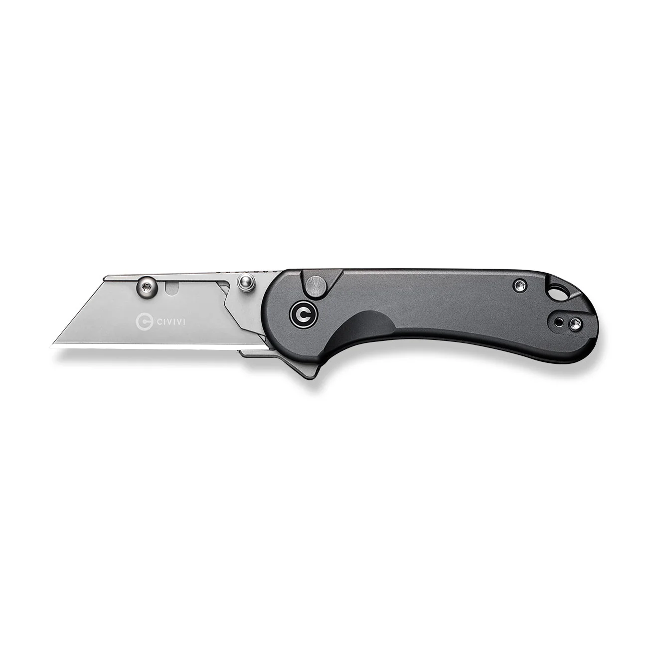 CIVIVI Elementum Utility Thumb Stud & Button Lock Knife Aluminum Handle (2.26" S/S Blade Holder & 6Cr13 Blade) C23039B-4 - Image 10