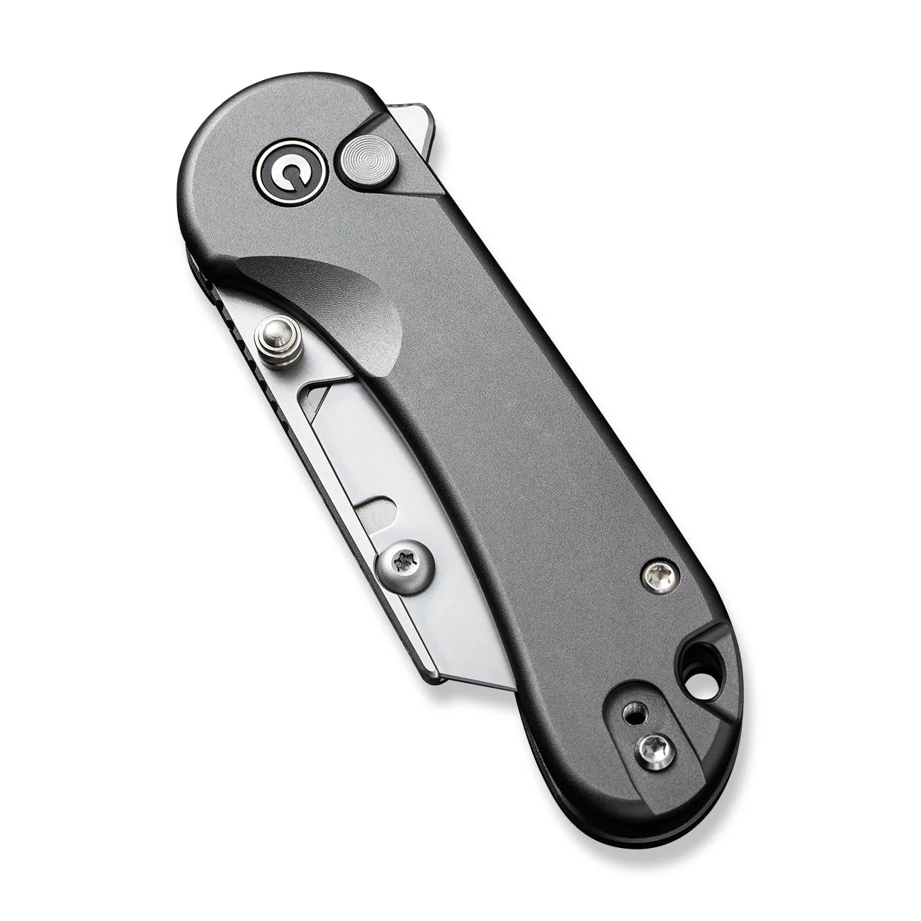 CIVIVI Elementum Utility Thumb Stud & Button Lock Knife Aluminum Handle (2.26" S/S Blade Holder & 6Cr13 Blade) C23039B-4 - Image 12
