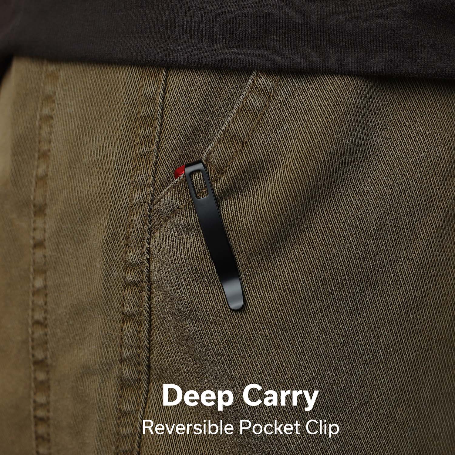 CIVIVI Mini Shakan Flipper & Thumb Stud & Button Lock Knife Ripple Patterned Red Aluminum Handle (2.48" Black Stonewashed Nitro-V Blade) C20052F-2 - Image 5