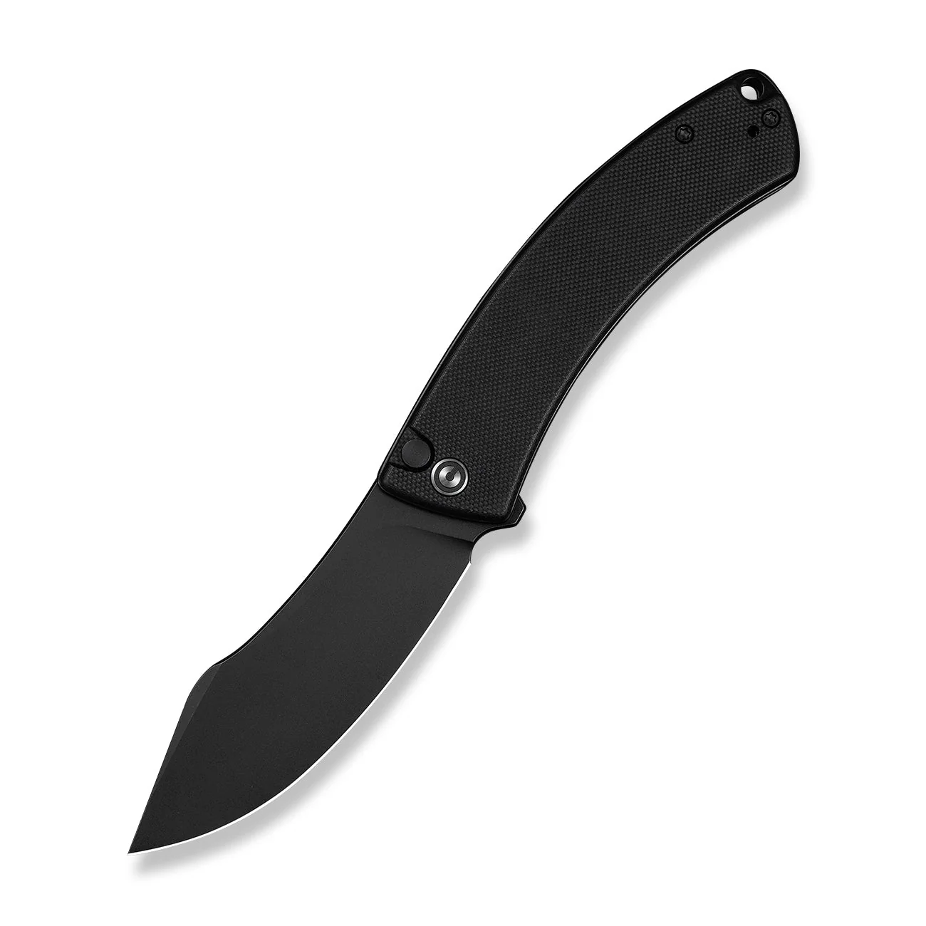 CIVIVI Outlaw Muk Flipper & Button Lock Knife Black G10 Handle (3.47" Black Stonewashed 14C28N Blade) C24079-1 - Image 10