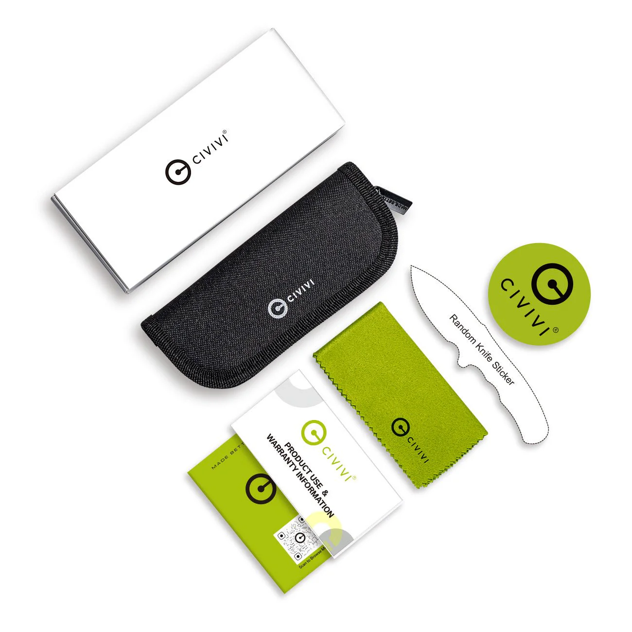 CIVIVI Outlaw Muk Flipper & Button Lock Knife Black G10 Handle (3.47" Black Stonewashed 14C28N Blade) C24079-1 - Image 17