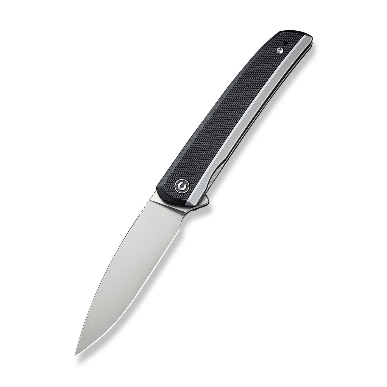 CIVIVI Savant Flipper Knife Stainless Steel & G10 Handle (3.47" 14C28N Blade) C20063B-2 - Image 3