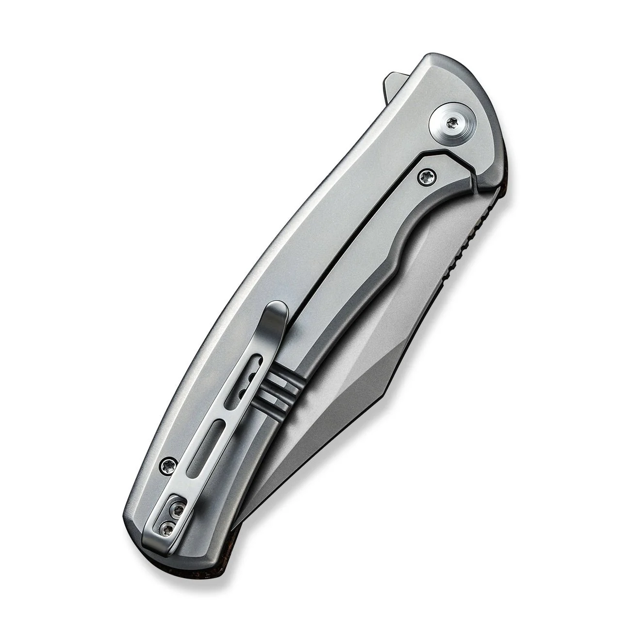 CIVIVI Sinisys Flipper Knife Micarta & Stainless Steel Handle (3.7" 14C28N Blade) C20039-2 - Image 7