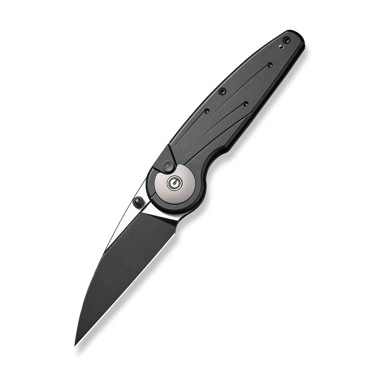 CIVIVI Starflare Thumb Stud & Button Lock Knife Aluminum Handle (3.3" Nitro-V Blade) C23052-1 - Image 8