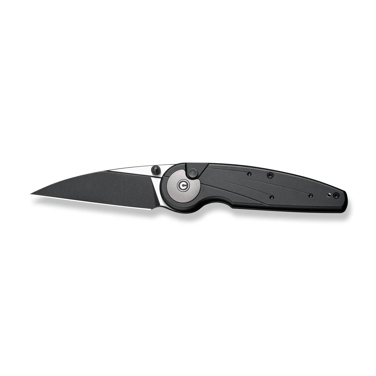 CIVIVI Starflare Thumb Stud & Button Lock Knife Aluminum Handle (3.3" Nitro-V Blade) C23052-1 - Image 9