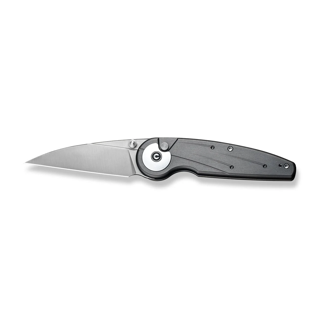 CIVIVI Starflare Thumb Stud & Button Lock Knife Aluminum Handle (3.3" Nitro-V Blade) C23052-2 - Image 9
