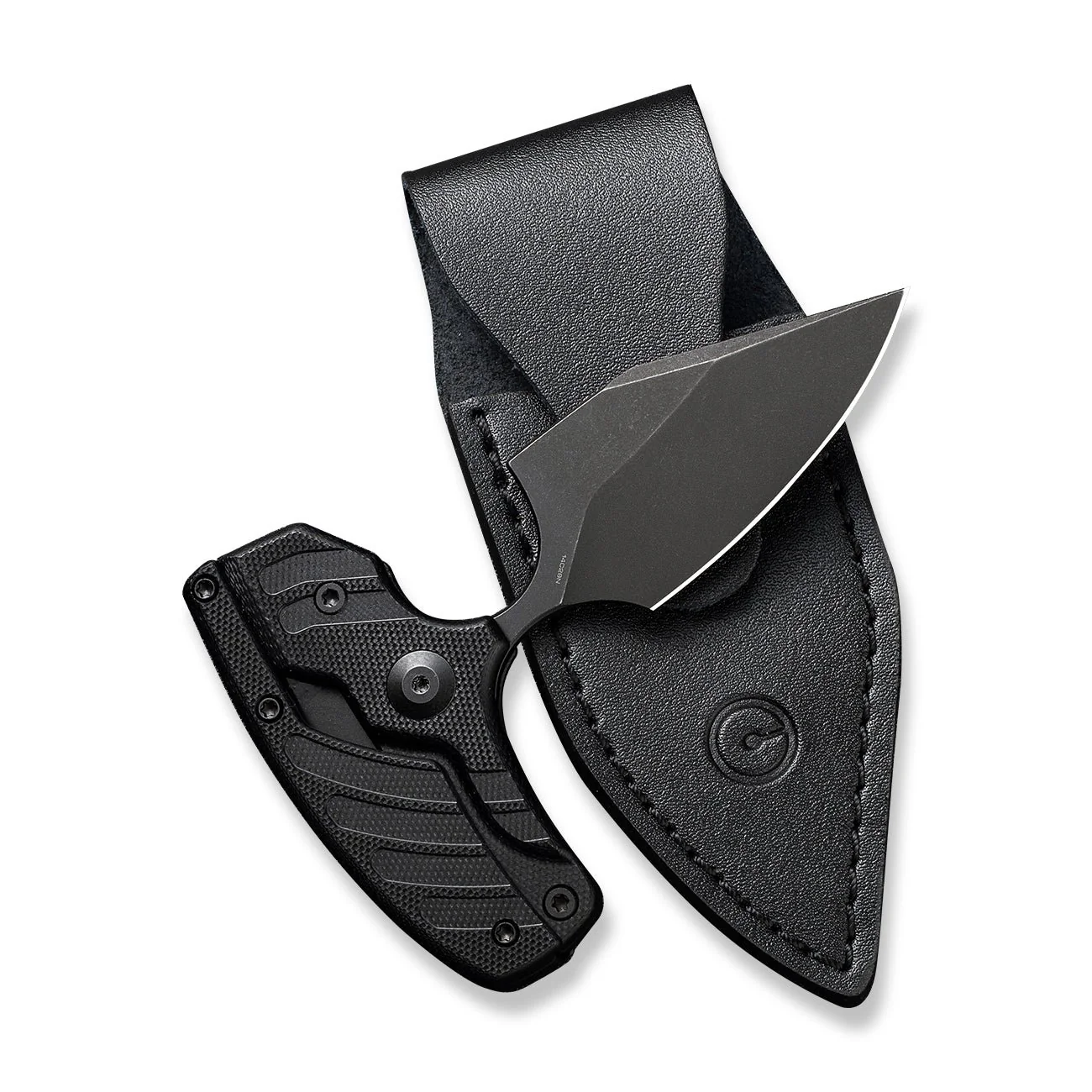 CIVIVI Typhoeus Adjustable Fixed Blade Knife G10 Handle (2.27" 14C28N Blade) C21036-1 - Image 11