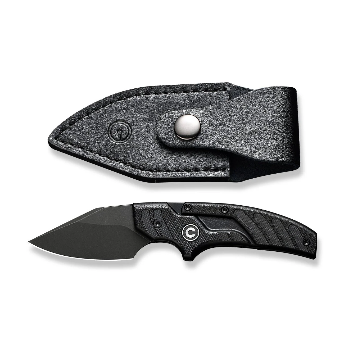 CIVIVI Typhoeus Adjustable Fixed Blade Knife G10 Handle (2.27" 14C28N Blade) C21036-1 - Image 9