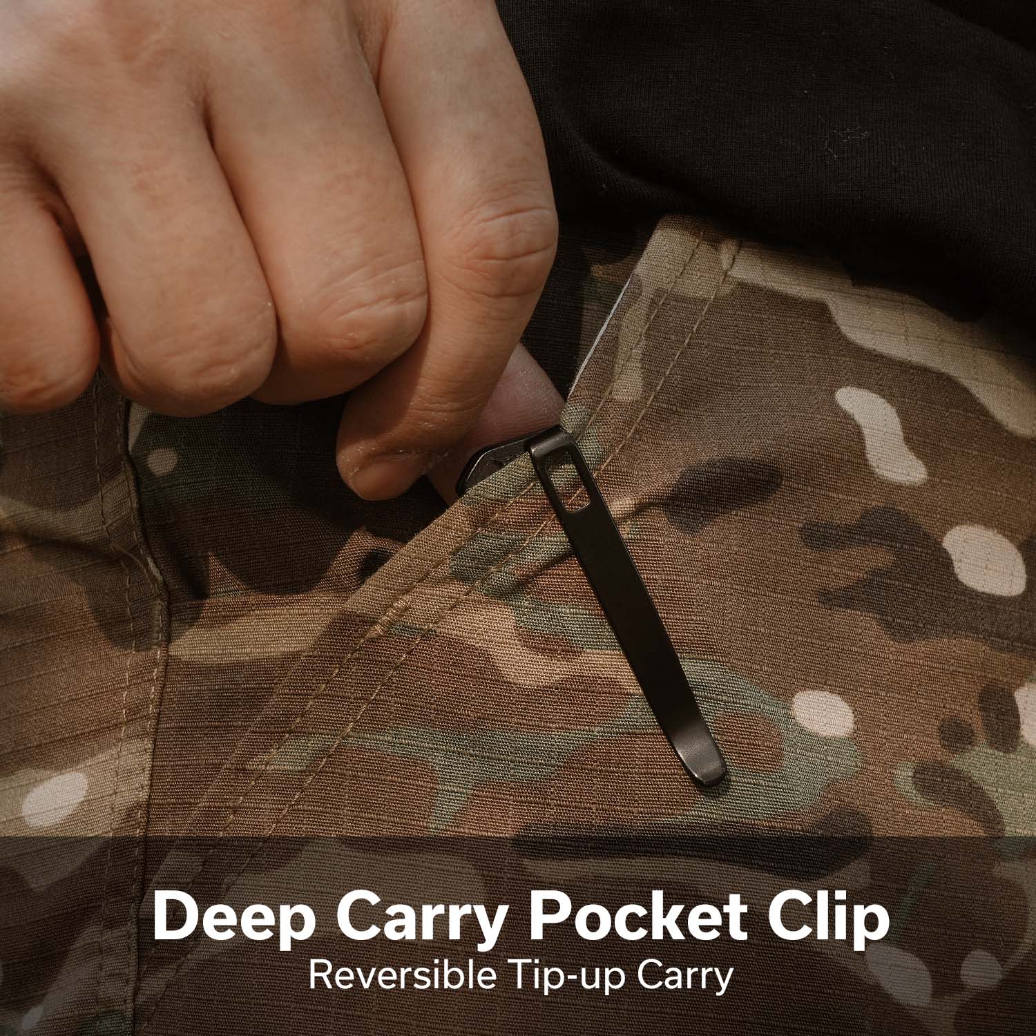 CIVIVI Vexron Flipper & Thumb Hole & Button Lock Knife G10 Handle (2.98" 14C28N Blade) C24066-1 - Image 4