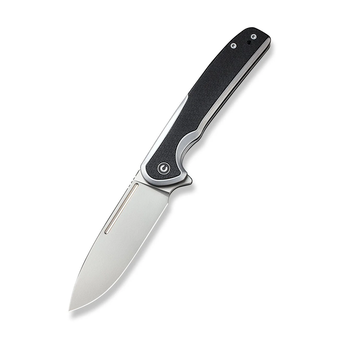 CIVIVI Voltaic Flipper Knife Stainless Steel Handle & G10 Handle (3.48" 14C28N Blade) C20060-2 - Image 3