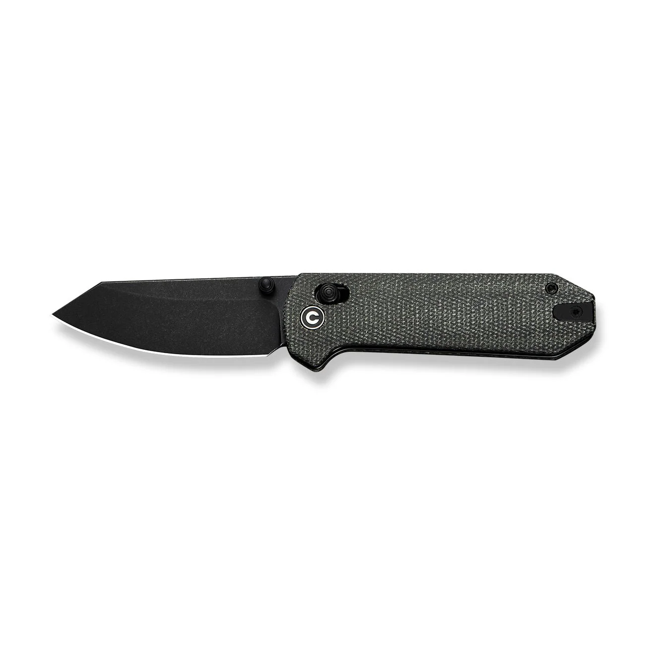 CIVIVI Yonder Thumb Stud & Crossbar Lock Knife Micarta Handle (2.88" 14C28N Blade) C23073B-1 - Image 9